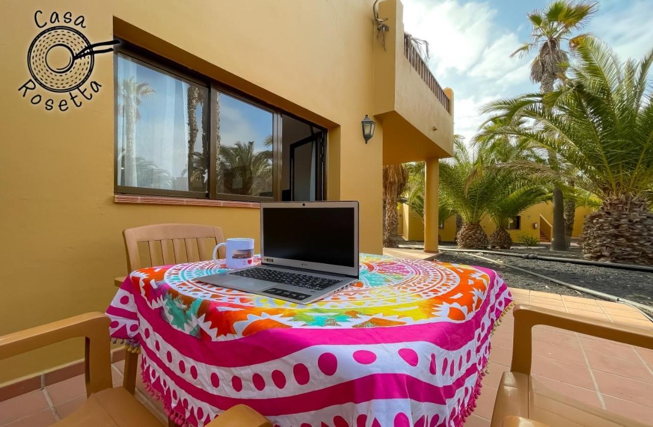 Family Casa Rosetta 4 Persons - Wifi And Pool Service Corralejo Kültér fotó
